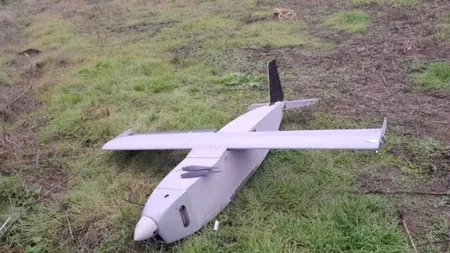 Dronă suspectă găsită lângă baza militară Boboc, județul Buzău
