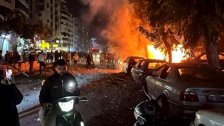 Explozie puternică la Beirut! Ținta: o zonă considerată fief Hezbollah
