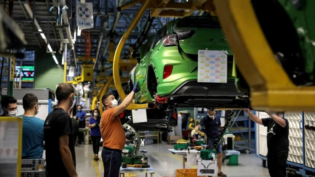 Ford suspendă producția la Craiova pentru 8 zile