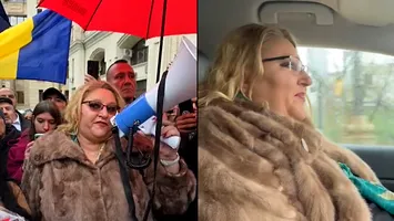 Diana Șoșoacă lămureşte cine l-a ucis pe Eminescu în faţa Parchetului. Acuză statul că vrea să o bage la Psihiatrie