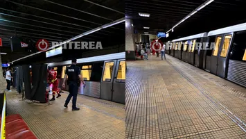 Alertă la Metrou la Ștefan cel Mare. O persoană s-ar fi aruncat pe șine (SURSE)