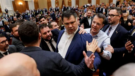 Scandal în Parlament: Deputații AUR și PSD s-au agresat în timpul dezbaterii bugetului