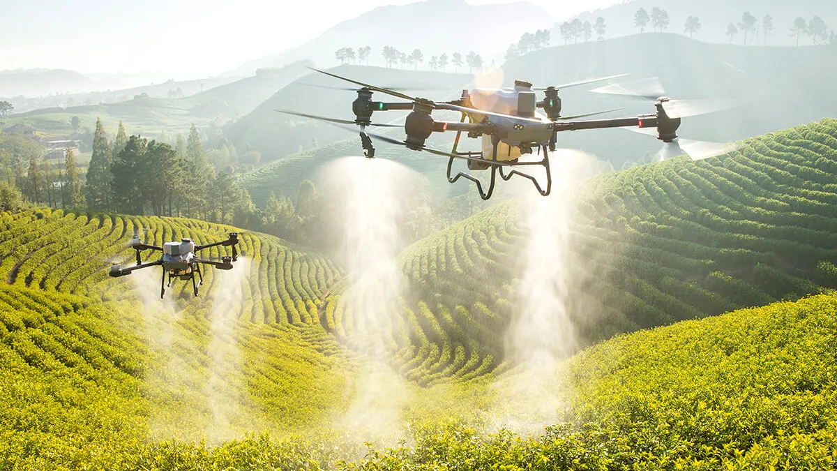 Zone extinse din România, survolate de drone. Fermierii români vor avea acces direct la cele mai recente modele de drone agricole