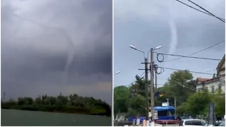 Tornadă la Sulina! (VIDEO)