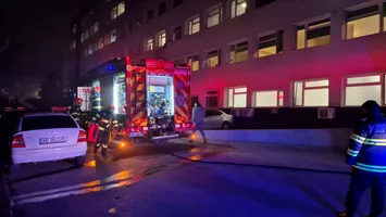 ALERTĂ Plan roșu de intervenție la Spitalul Județean din Alba Iulia. Incendiu la subsol, pacienții nu au fost evacuați
