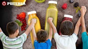 Ce se întâmplă în corpul copilului când bea suc 100% natural. Explicația unui medic pediatru