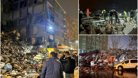 Cutremur în Turcia. Imaginile surprinse de camerele de supraveghere arată iadul dezlănțuit pe pământ