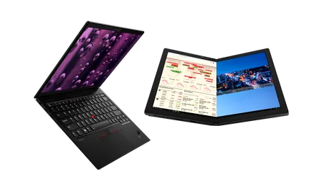 Inovație Lenovo: ThinkPad X1 Fold, primul laptop pliabil din lume