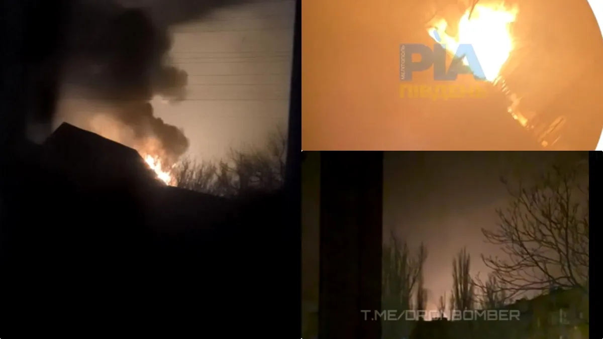 Atac devastator asupra oraşului ocupat Melitopol. Ținte militare rusești vizate de ucraineni