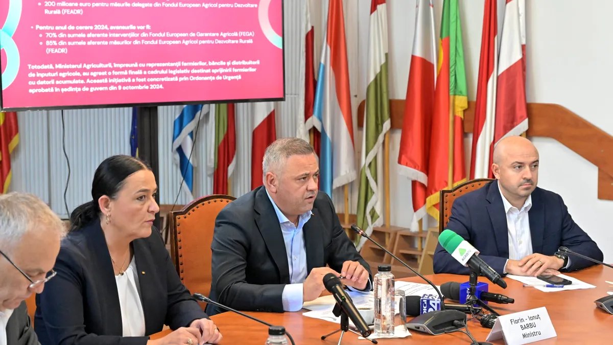 Anunț de la MADR: începe plata avansului pentru campania 2024