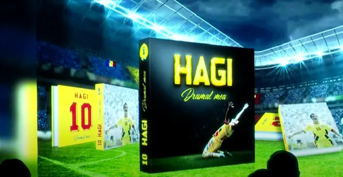 Carte „Hagi – Drumul meu” / Foto: news.ro