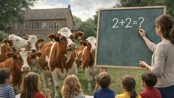 Franța a înscris cinci vaci la școală. Birocrația franceză n-a rumegat încă ideea.