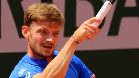Tenismanul David Goffin a fost testat pozitiv cu Sars-Cov-2