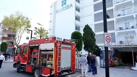 Hotel prăbușit în Mallorca, doi răniți