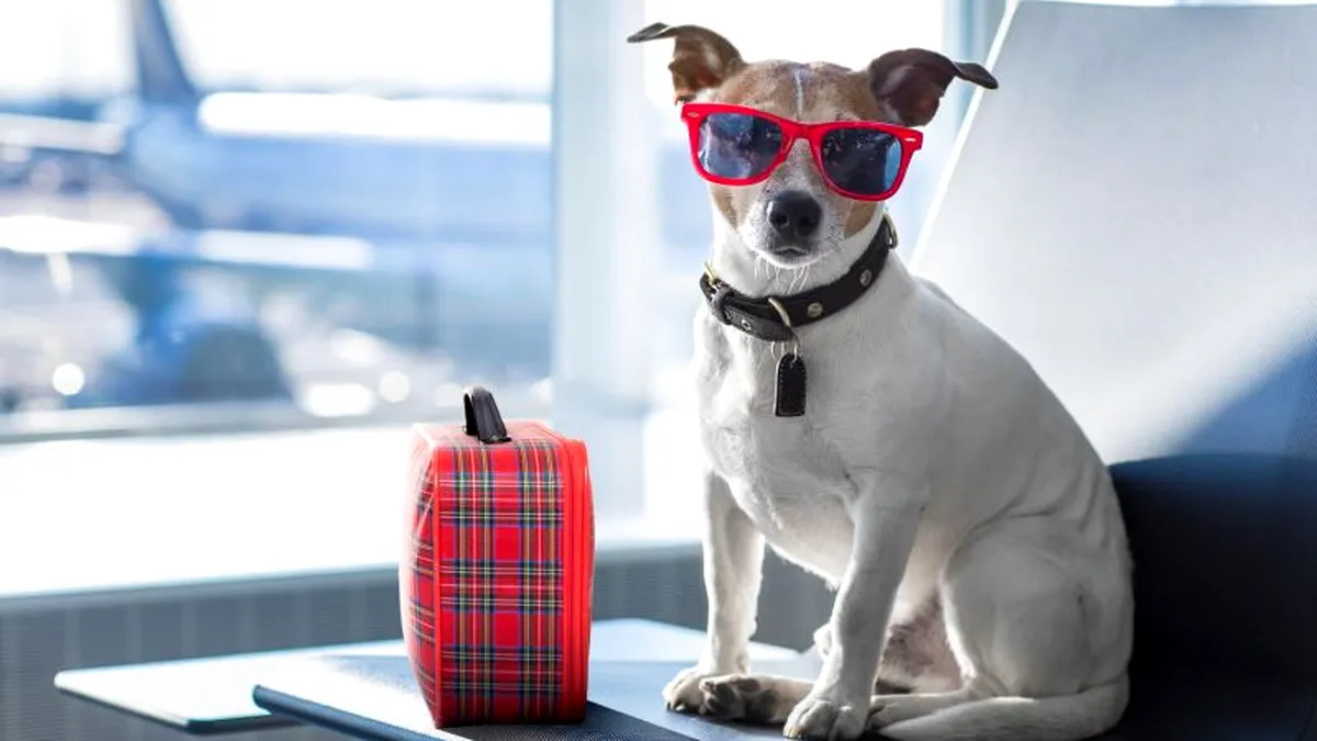 Animalele de companie, considerate „bagaje” în transportul aerian. Ce trebuie să știe pasagerii după noua decizie