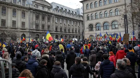 Jandarmeria Capitalei: Organizatorii protestelor vor fi sancționați pentru că au participat peste 100 de persoane