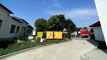 Incendiu de proporții la un spital din România: Cinci echipaje ISU mobilizate
