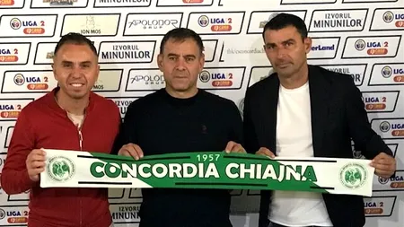 Eugen Trică, noul antrenor al echipei Concordia Chiajna. Obiectivul impus de conducerea clubului ilfovean