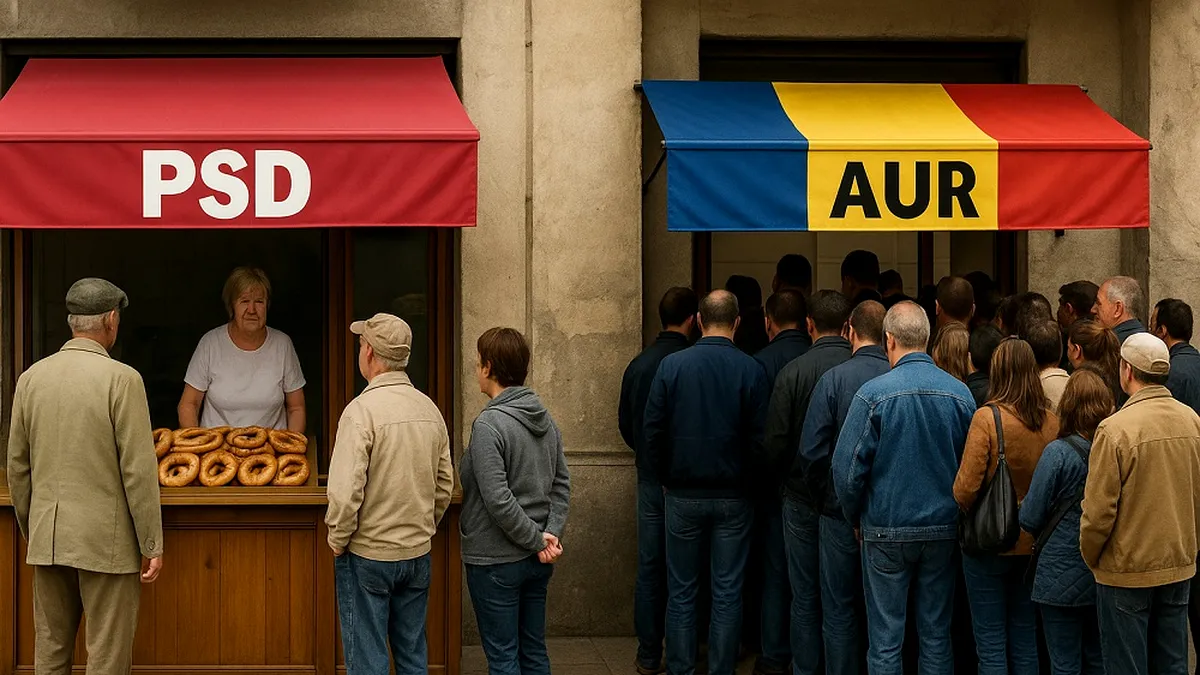 Electoratul PSD: de la covrigi electorali la gogoși trrricolore
