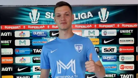 FC Voluntari l-a transferat pe Cătălin Hîldan Jr, nepotul fostului mijlocaş dinamovist Cătălin Hîldan