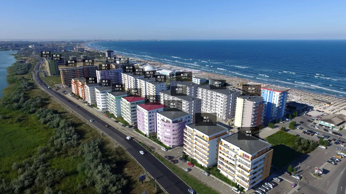 Stațiunea Mamaia Nord–Năvodari plină de blocuri construite ilegal. Peste 200 de imobile ridicate ilegal