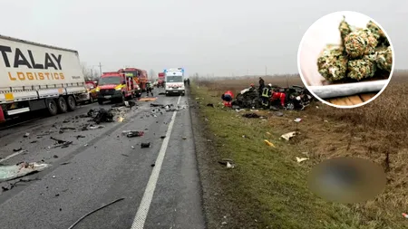 Detaliile accidentului de pe DN6, cu suporteri greci. Șoferul microbuzului consumase cannabis, cocaină și alcool