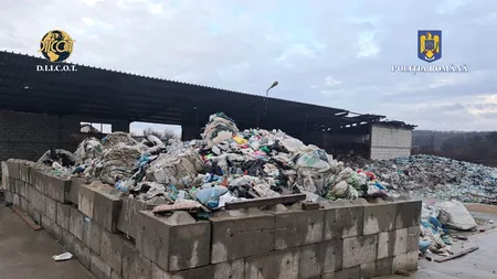 Fraudă de milioane cu deșeuri reciclabile: polițiștii și procurorii DIICOT intervin în forță (FOTO&VIDEO)