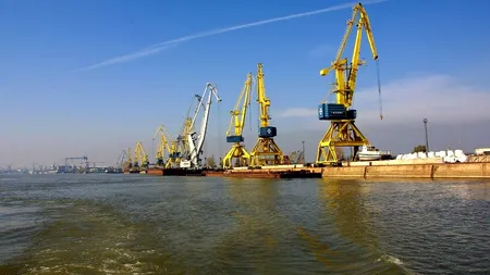 Prin porturile românești au fost tranzitate 30,6 milioane de tone de mărfuri