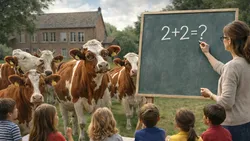 Franța a înscris cinci vaci la școală. Birocrația franceză n-a rumegat încă ideea.