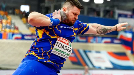 Rareș Toader aduce România pe primul loc la Campionatele Europene Indoor de Atletism