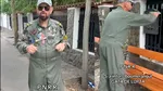 Cristian Popescu Piedone, în uniformă militară pe TikTok: „S-a întors boomerangul, gata de luptă”