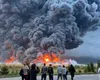Atac masiv al Ucrainei lângă Moscova. Un depozit uriaș, cuprins de flăcări în noaptea de sâmbătă spre duminică