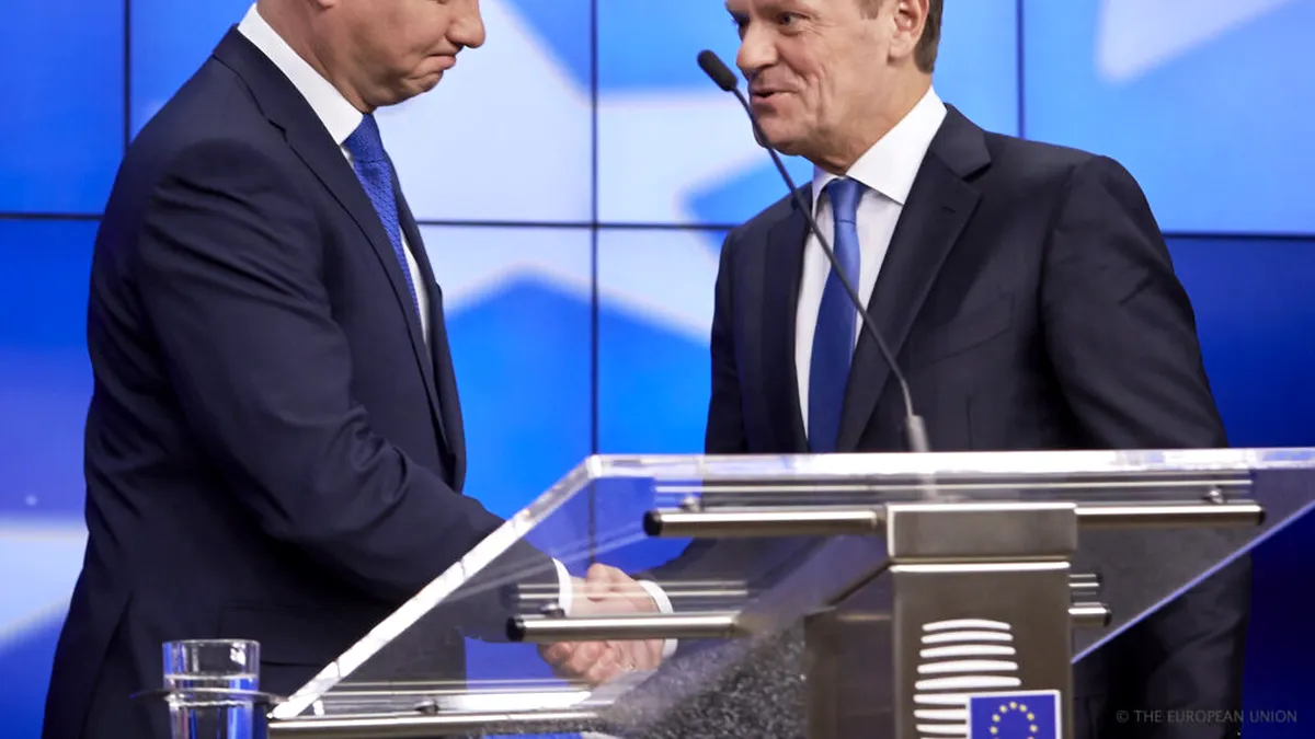 Polonia se îndreaptă către alegeri anticipate. Conflict major între președintele Duda și premierul Tusk