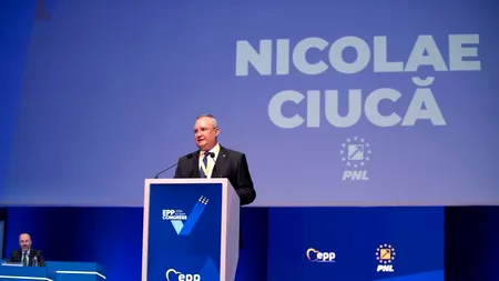 Ciucă a vorbit la congresul PPE despre pericolul destabilizării Uniunii Europene