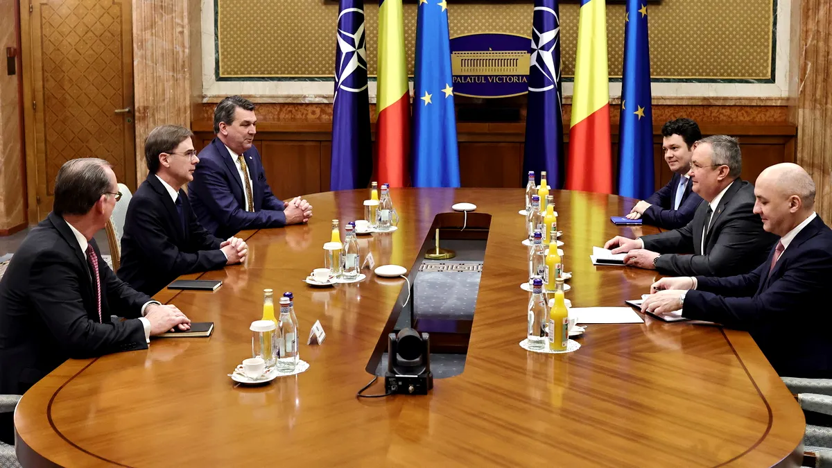 Premierul a discutat cu reprezentanții Fluor Corporation despre reactoarele nucleare modulare SMR