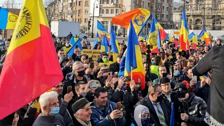 Protest AUR în centrul Craiovei. Facturile mari la energie, principalul motiv de nemulțumire