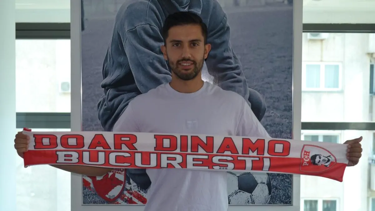 Dinamo l-a transferat pe Dani Iglesias, un atacant spaniol trecut pe la Deportivo la Coruna