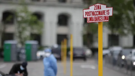 Aproape 900 de persoane s-au vaccinat astăzi la centrul drive through din Piața Constituției