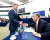 Pe jos pentru voturi. Peter Magyar, adversarul lui Orban, a ajuns în România