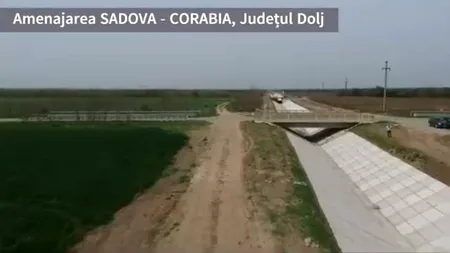 Ministrul Agriculturii anunță că au început lucrările de modernizare la amenajarea Sadova- Corabia