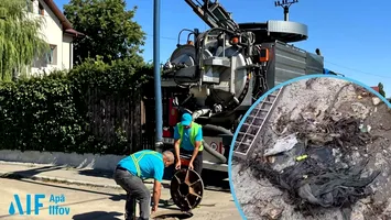 Semnal de alarmă pentru locuitorii din Ilfov. Rețele de canalizare, în pericol să refuleze și să fie blocate din cauza deșeurilor aruncate în toaletă