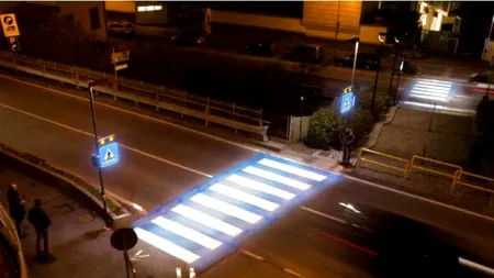 Investiții CNAIR: 5.000 de treceri de pietoni iluminate pe DN-urile din România