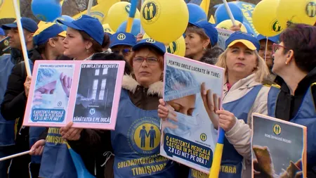 Primii în stradă, dar și la mită. Sindicaliștii din sănătate ies din nou la protest