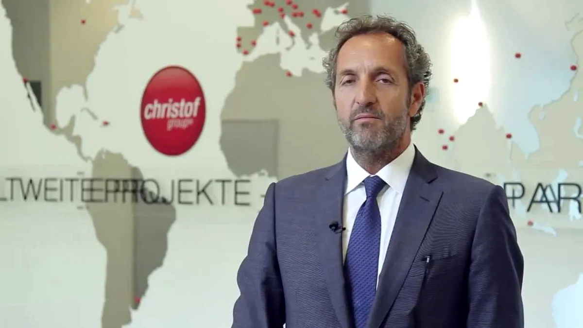 Johann Christof, industriașul austriac cu afaceri în România, lovit de colaps financiar