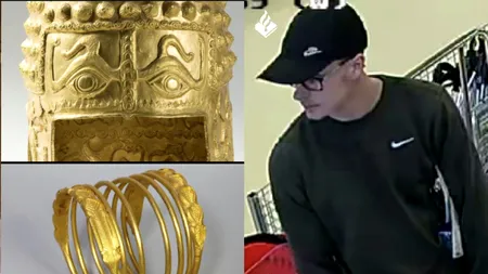 Jaful aurului dacic. Al patrulea suspect, identificat. Piesele de tezaur, de negăsit