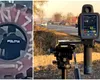 Polițist cu radar ascuns într-o anvelopă de tractor pe care scrie „VULCANIZARE”, surprins în Iași. Reacţie oficială (VIDEO)