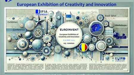 Sute de invenții din întreaga lume, expuse la Palatul Culturii. EUROINVENT 2025 și-a premiat câștigătorii