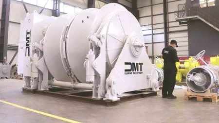 O firmă din Galați produce echipamente pentru cel mai lung tunel submarin din lume
