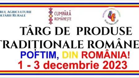 „Poftim din România!”, un târg de produse românești pentru români