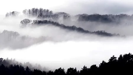 Inversiunea termică întoarce România pe dos: aerul cald s-a mutat la munte